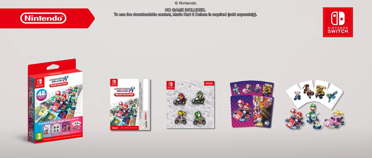Switch Mario Kart 8 Deluxe-Booster Course Pass Set - Gry na